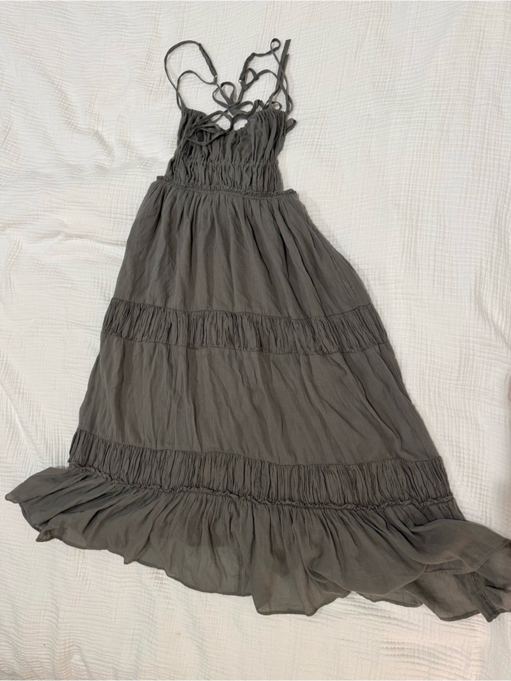 Free People Taking Sides Maxi Dress | Color: Aven